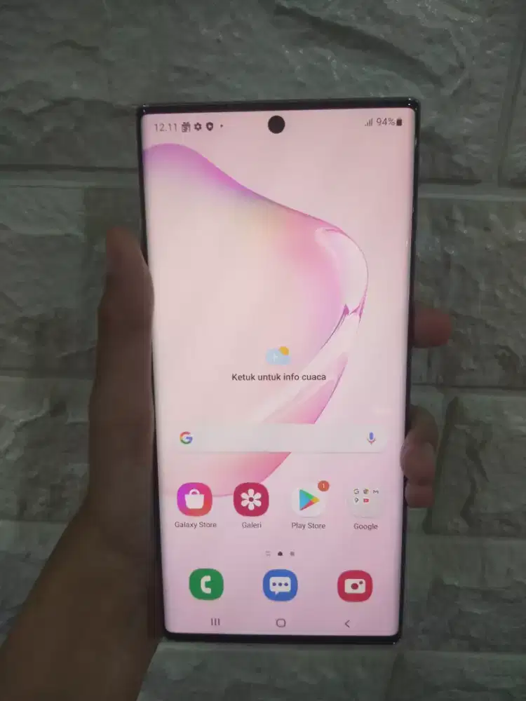 jual Samsung Galaxy Note 10+ 12/256gb