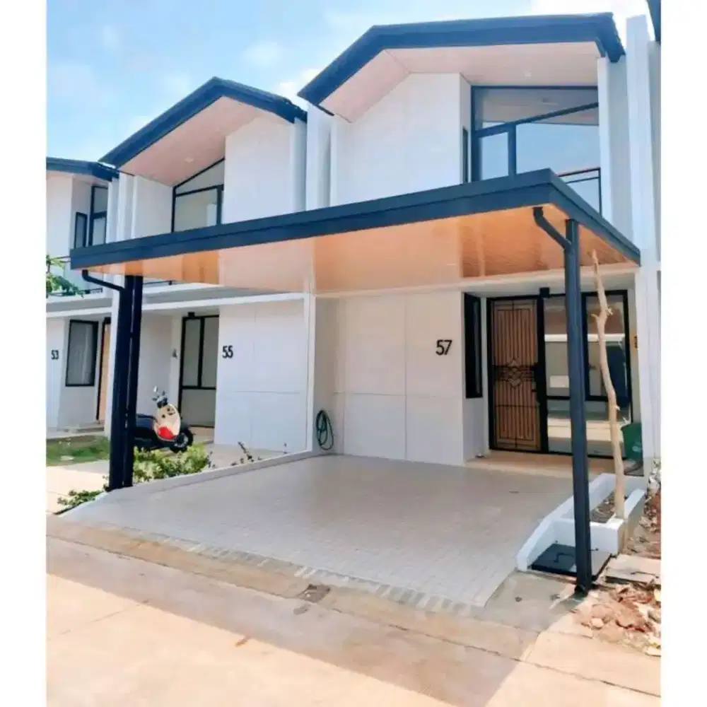 Kanopi minimalis modern idaman