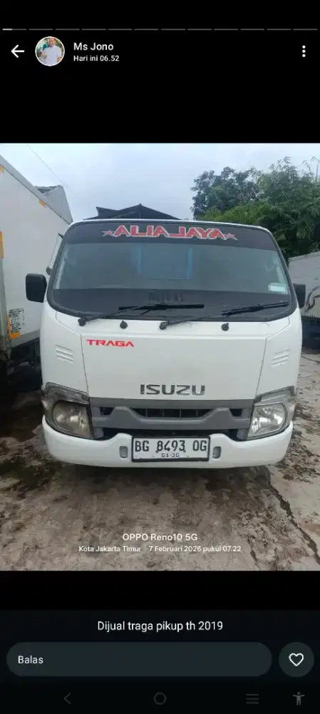 Di jual mobil Isuzu traga