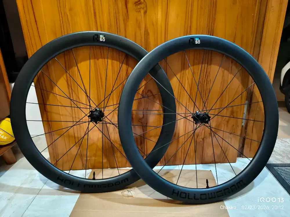 Wheelset Hollowgram R-SL 50 BNOB
