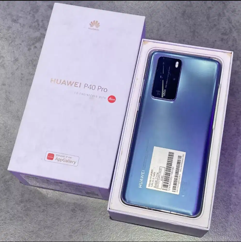 Huawei P40 Pro 8/256 lengkap ori mulus