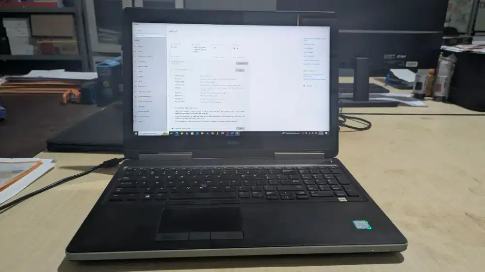 Dell precision 7520 Nvidia Quadro M2200