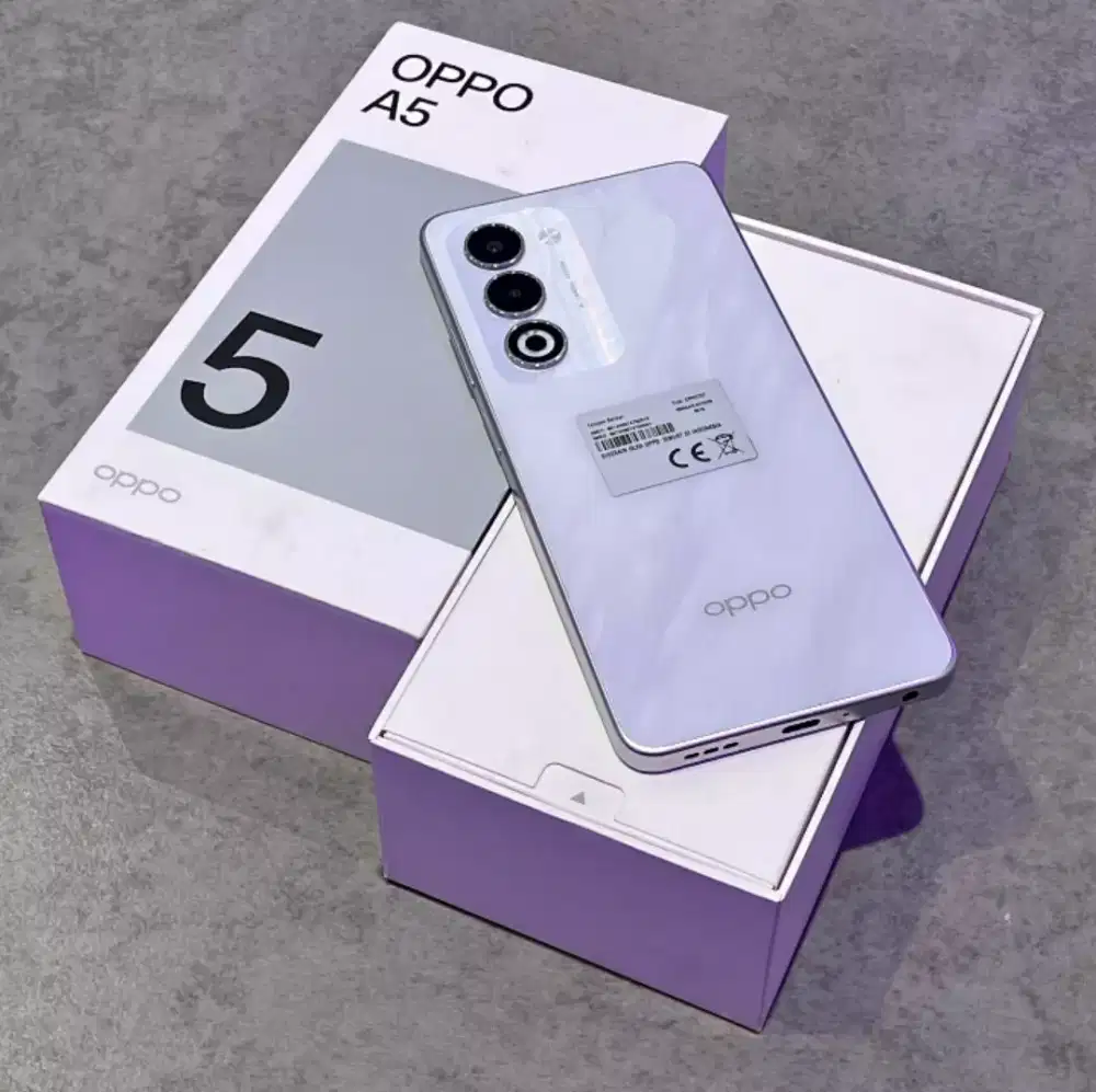 Oppo A5 8/128 mulus lengkap ori