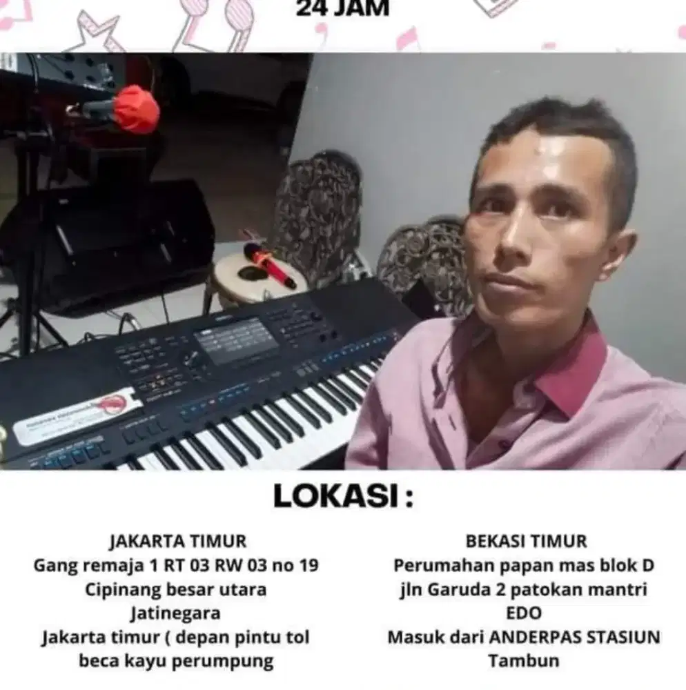 Alat music di cari & jasa pengiring
