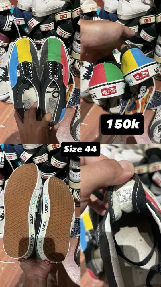 sepatu vans second ori