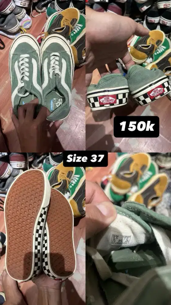 sepatu vans second ori