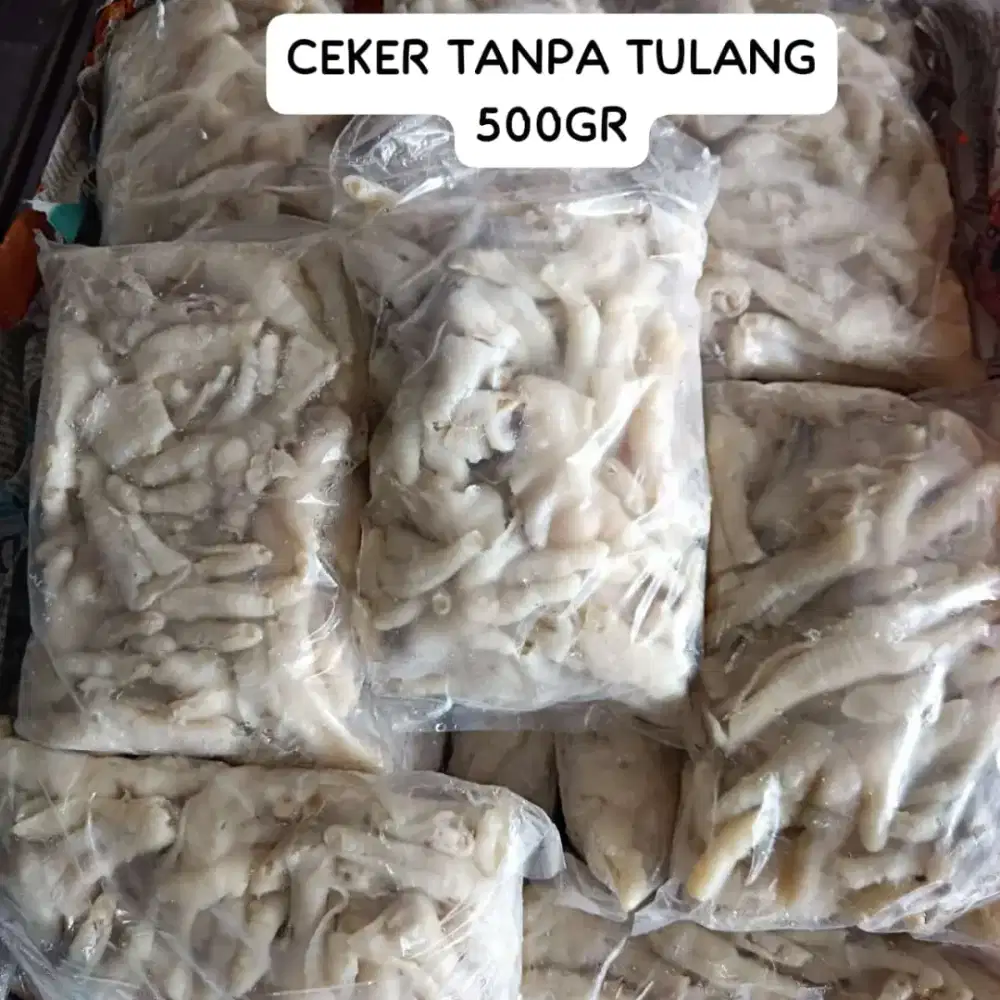 Ceker tanpa tulang 500gram