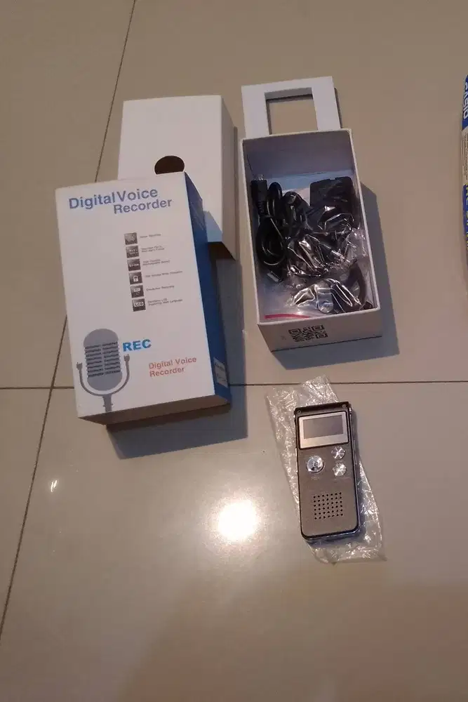 Digital Voice Recorder Alat Perekam Plus MP3 Player