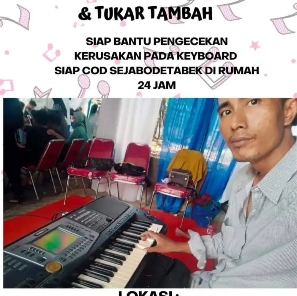 Alat music di cari & jasa service
