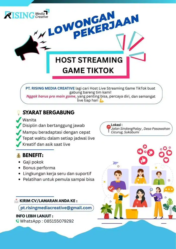 Lowongan Kerja Live Streaming Tiktok