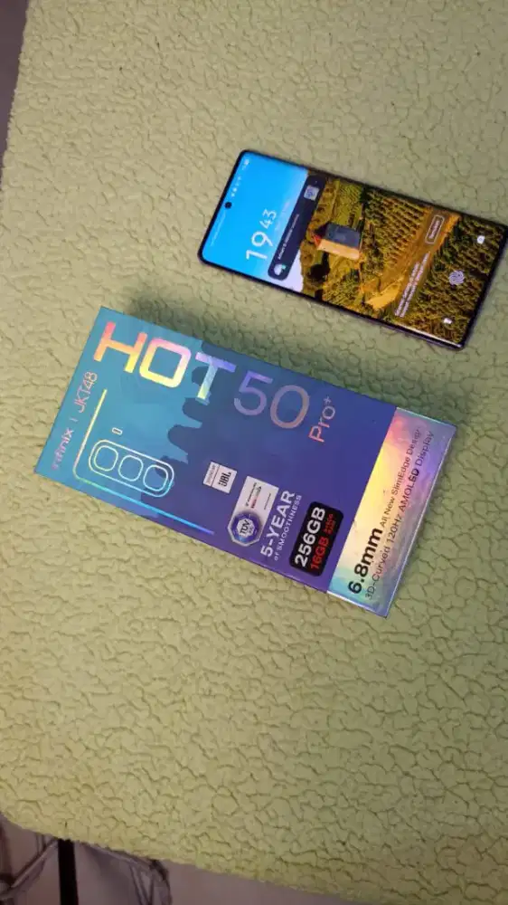 Infinix Hot 50 pro plus 8+8/256