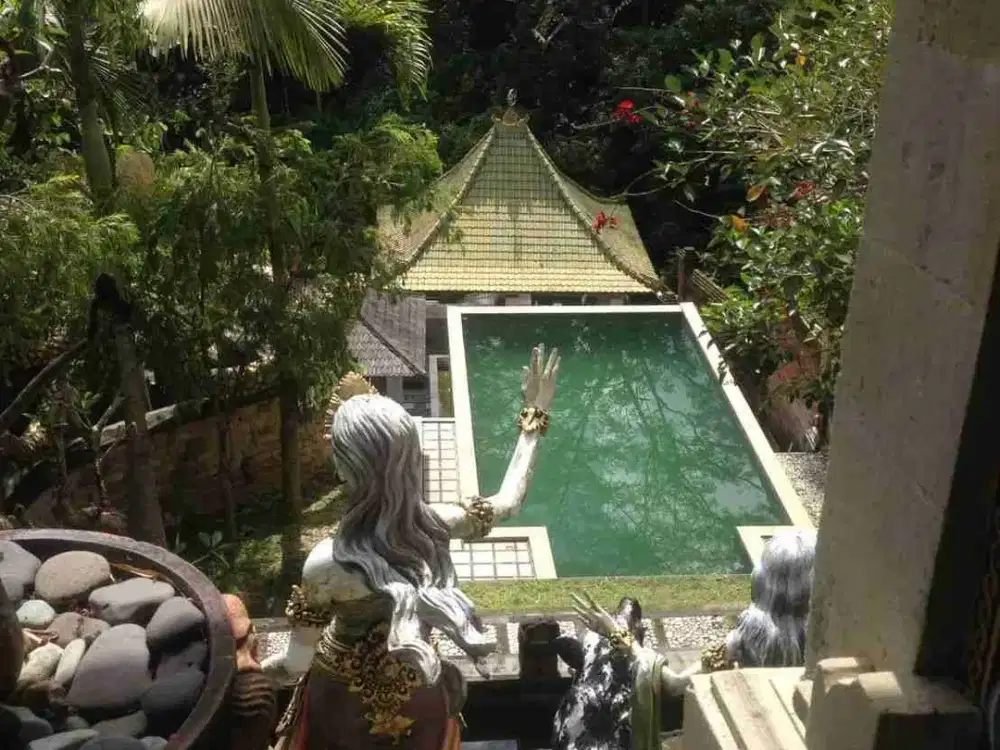 Tanah Gratis Rumah Bali View Jungle di Keliki Ubud