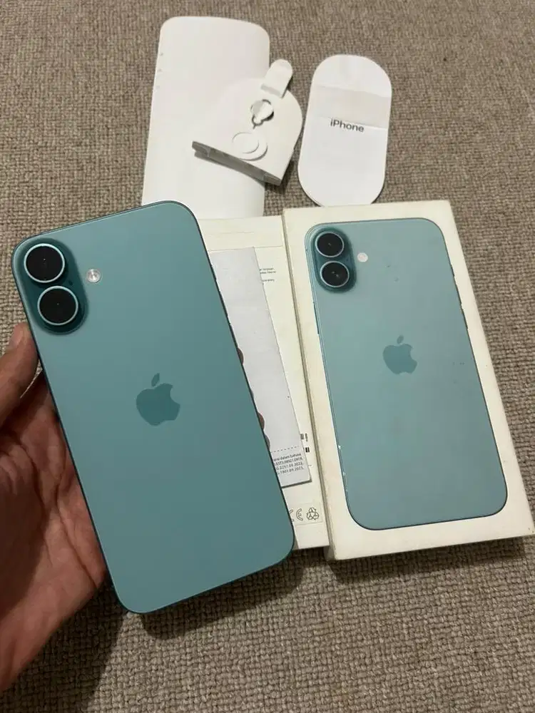Iphone 16 plus 128gb ibox garansi on