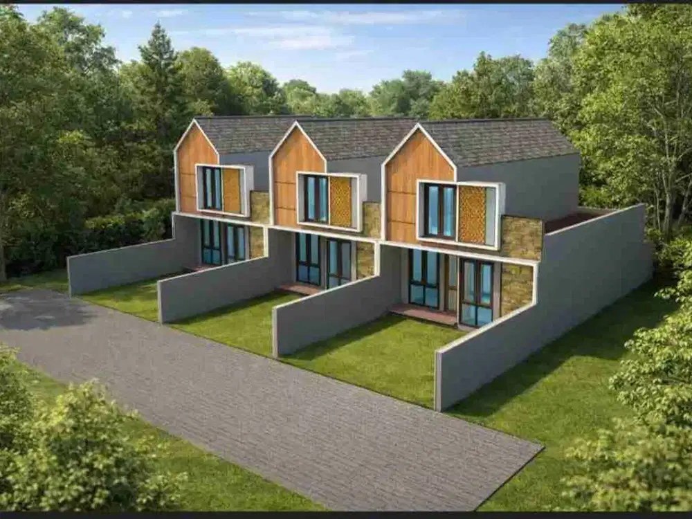 rumah dua lantai diselatan uii jl kaliurang km 12