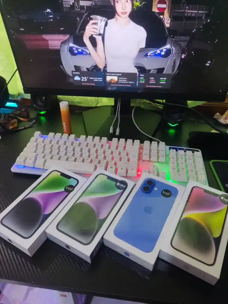 Iphone 14 128gb segel box garansi resmi