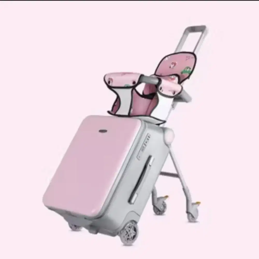 Travel bag: Tunggang stroller travel anak dengan stiker lucu