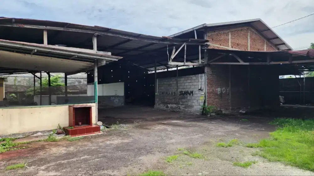 Disewakan 2600 Tanah&Gudang Ngantong Kepatihan Benowo - BU