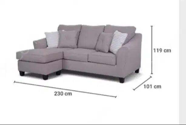 Informa Sofa L Ashley