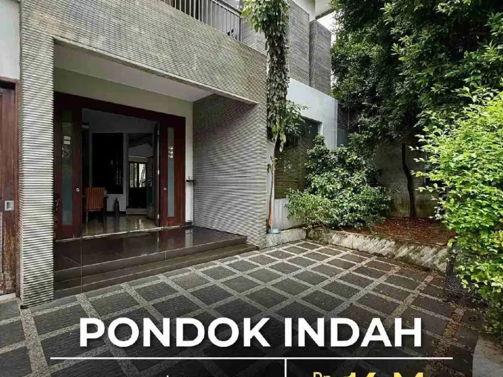 Modern Tropical House, Jalan Lebar, di Pondok Indah Jakarta Selatan