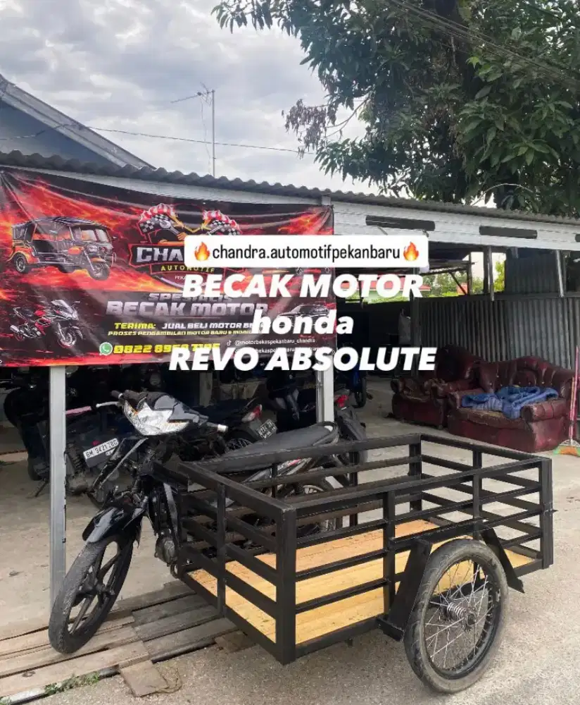 Becak baru Merk Revo Absolute