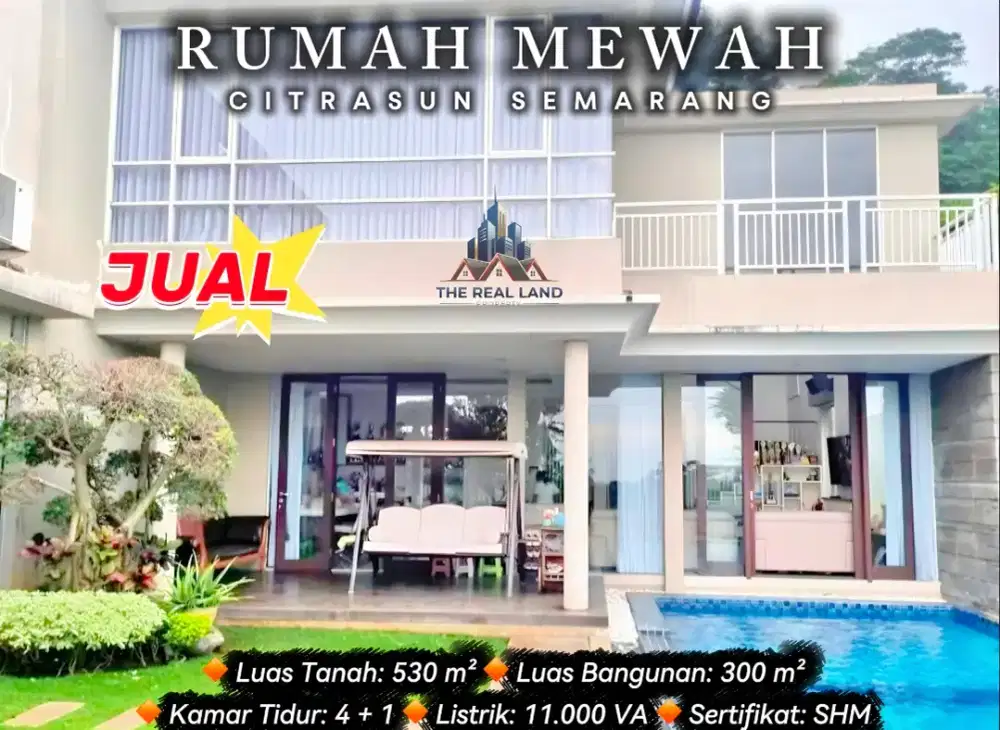 RUMAH DIJUAL CITRASUN GARDEN BUKIT SARI SEMARANG