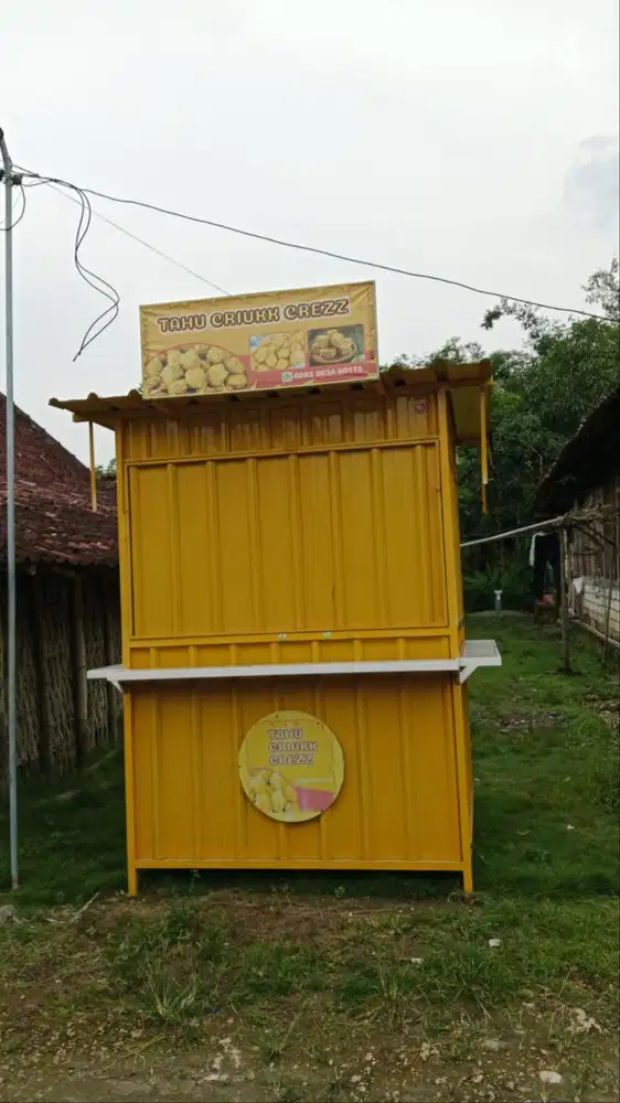BOOTH CONTAINER | KONTAINER BOX JUALAN