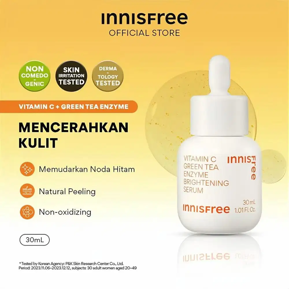 Innisfree - VITAMIN C GREEN TEA ENZYME BRIGHTENING SERUM - 50ML