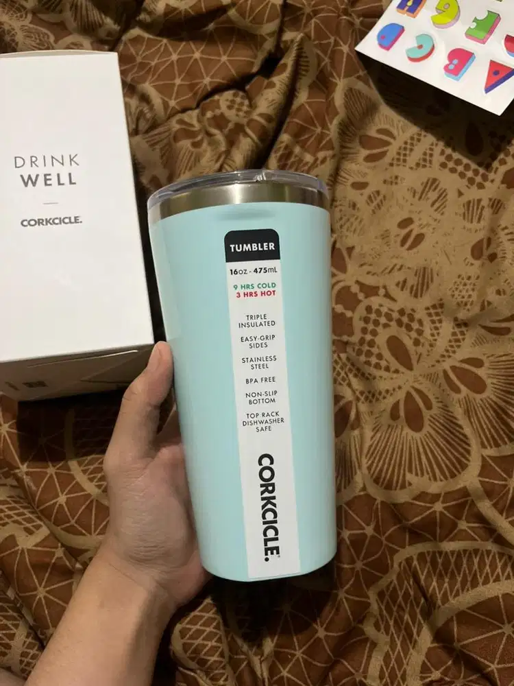 Corkcicle Tumbler 16oz / 475ml - Classic powder blue