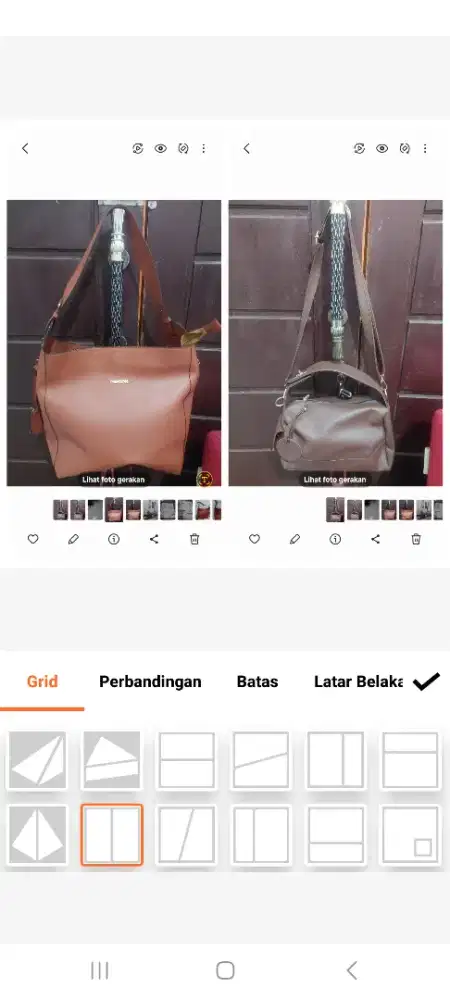 Dijual tas wanita selempang.