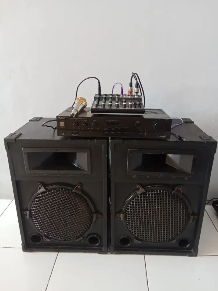 AUDIO SISTEM LENGKAP FULL SET