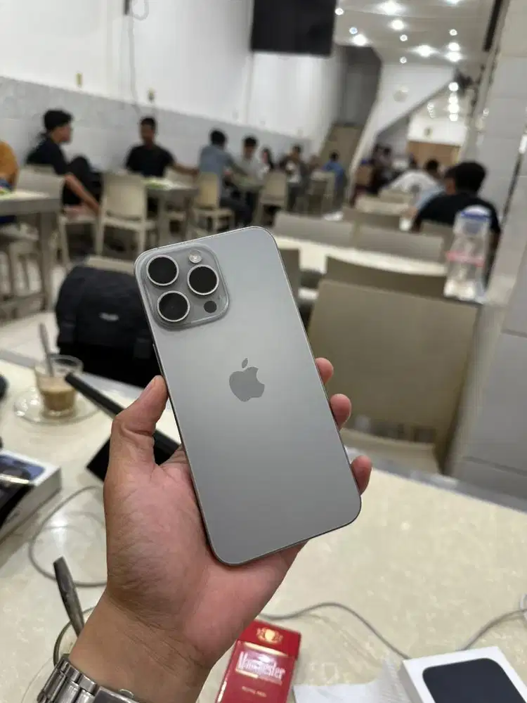 IPHONE 15 PROMAX 256GB IBOX BH 92% NATURAL TITANIUM