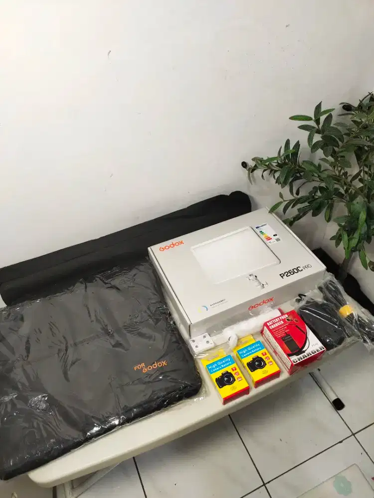 JUAL SANTAI GODOX P260-C PRO KIT + PRINTILAN (MASIH BARU GRESS 100%)