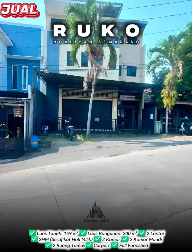 RUKO dijual di Ngaliyan Semarang