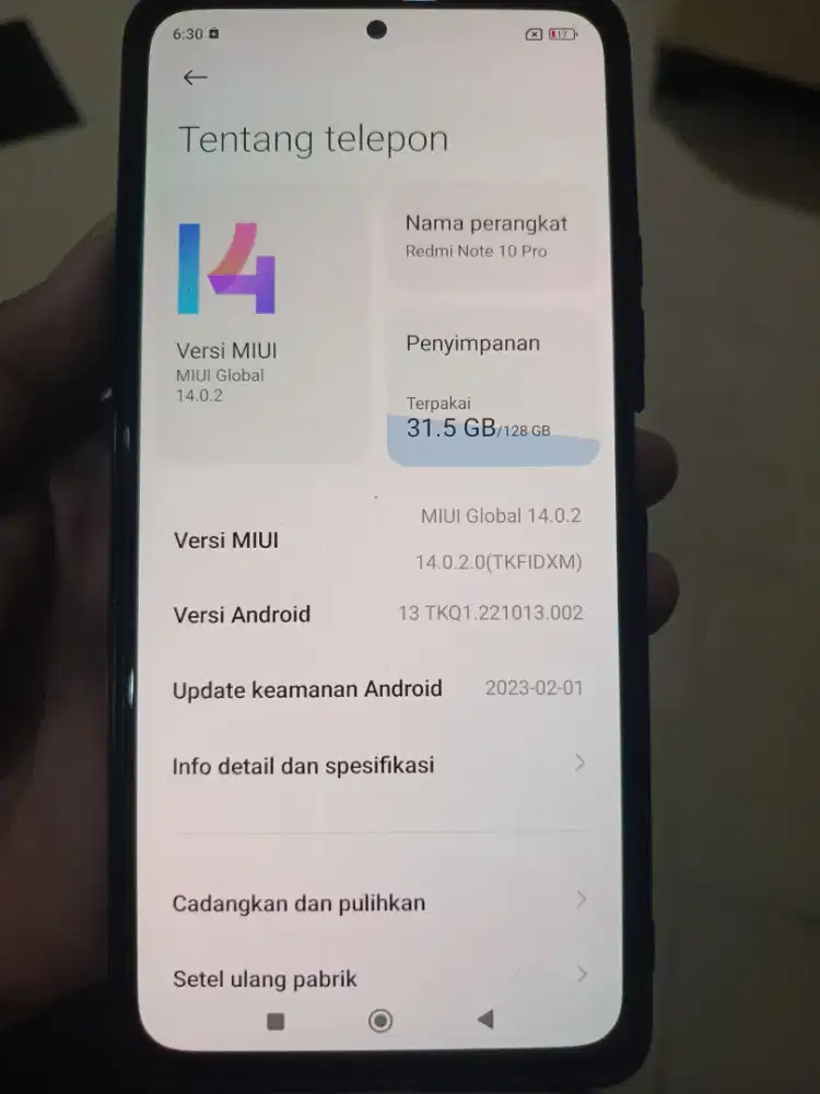 Xiaomi Redmi Note 10 Pro
