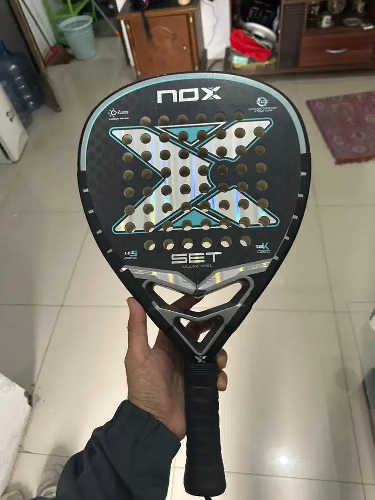 Padel Nox Set Exclussive 12 K carbon