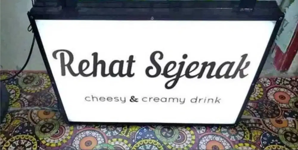 Pusat neon box - huruf timbul - neon flex - papan nama - sticker kaca