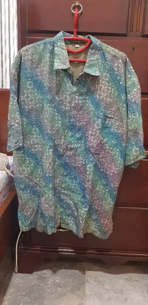 kemeja batik sutra XXL