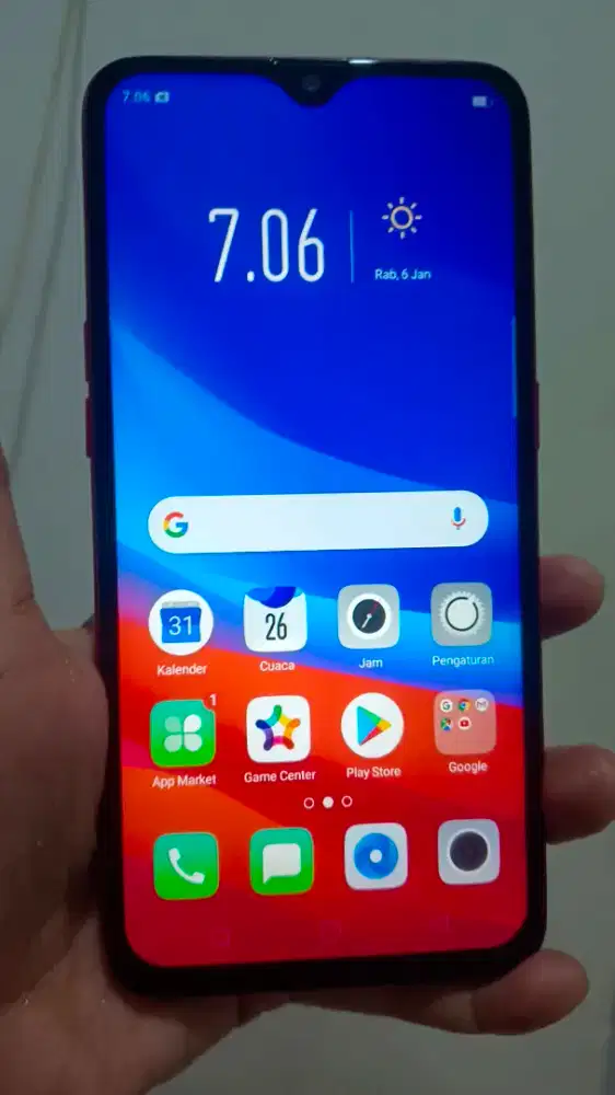 Hp oppo a5s jringan 4g ram 3gb lyr poni 7in adik jri