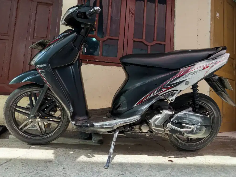 Suzuki Spin 125 VR mesin adem stater idup ban tubles plat B-ekasi