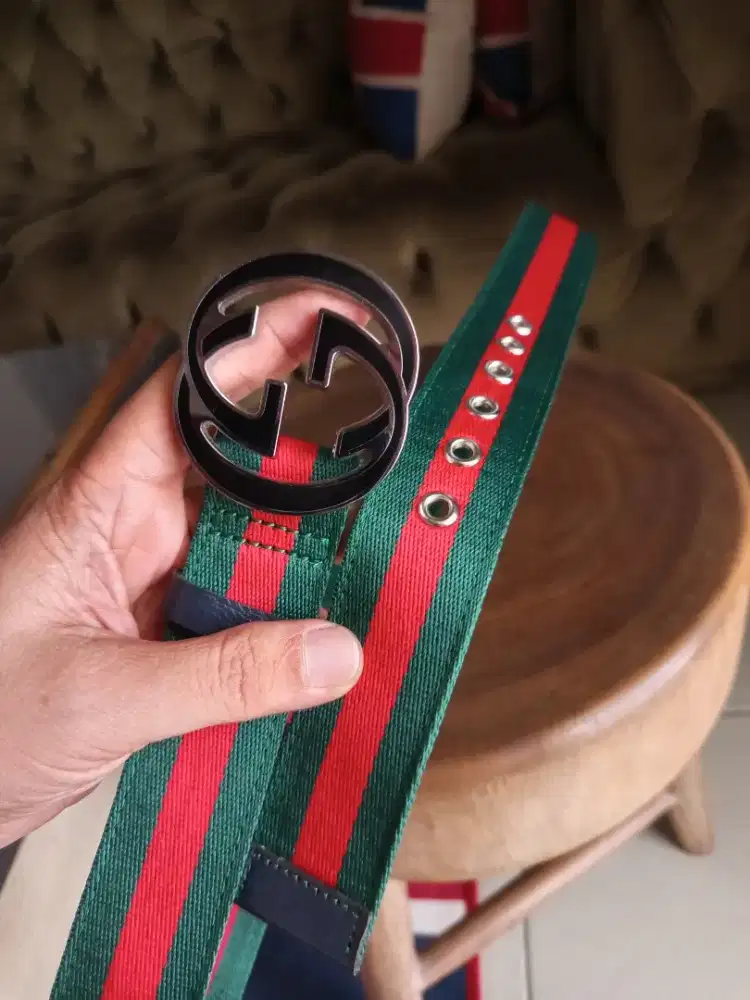 Gucci web canvas original