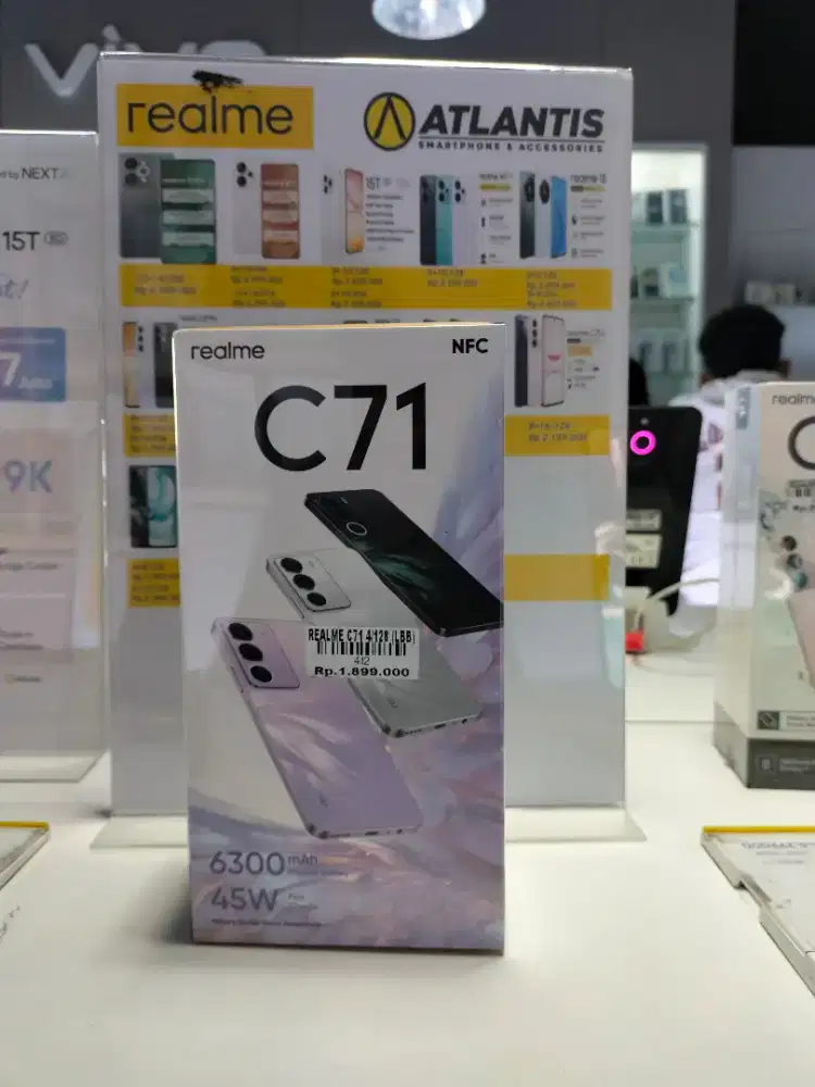 Realme C71 4+8/128 ATLANTIS DAHSYAT