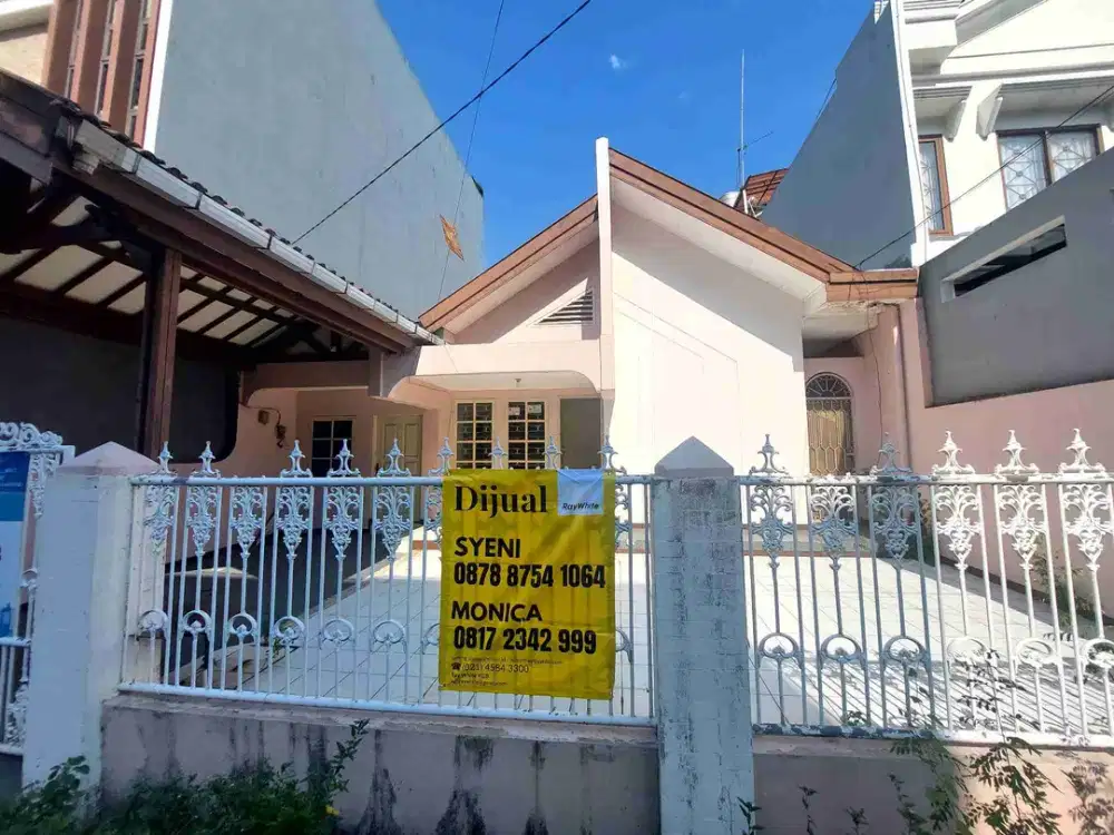 Rumah Standar di Gading Elok Timur Kelapa Gading 1,5 Lantai Row jalan 3 mobil lega