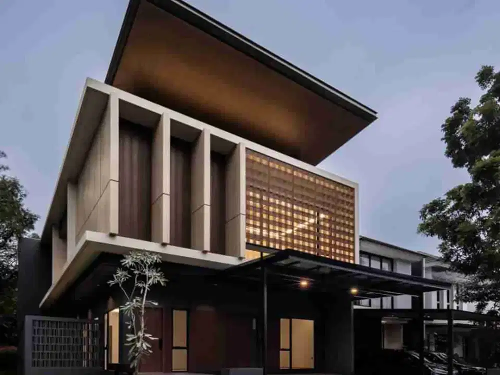 Dijual Rumah Mewah Tropis Kontemporer di Foresta BSD Tangerang Selatan