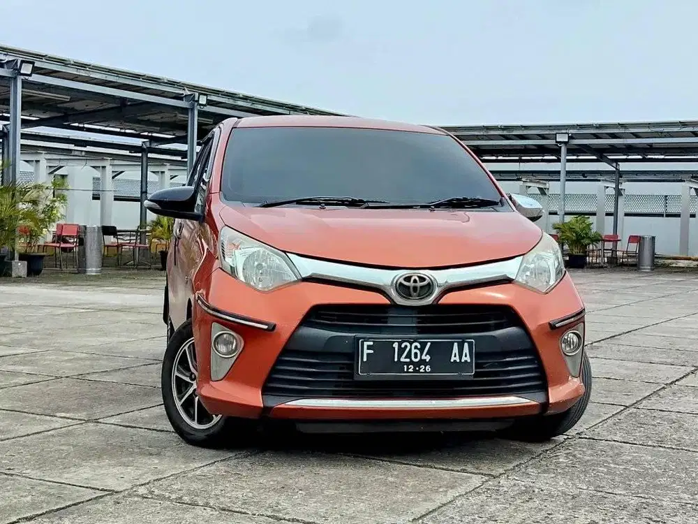 DP 9JT TOYOTA CALYA G  1.2 AT MATIC AUTOMATIC 2016 SIAP PAKAI