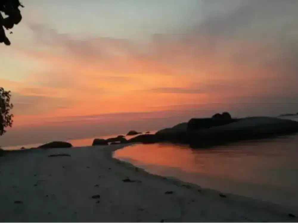 Dijual Tanah Pantai. luas 25 Ha di Pulau Belitung