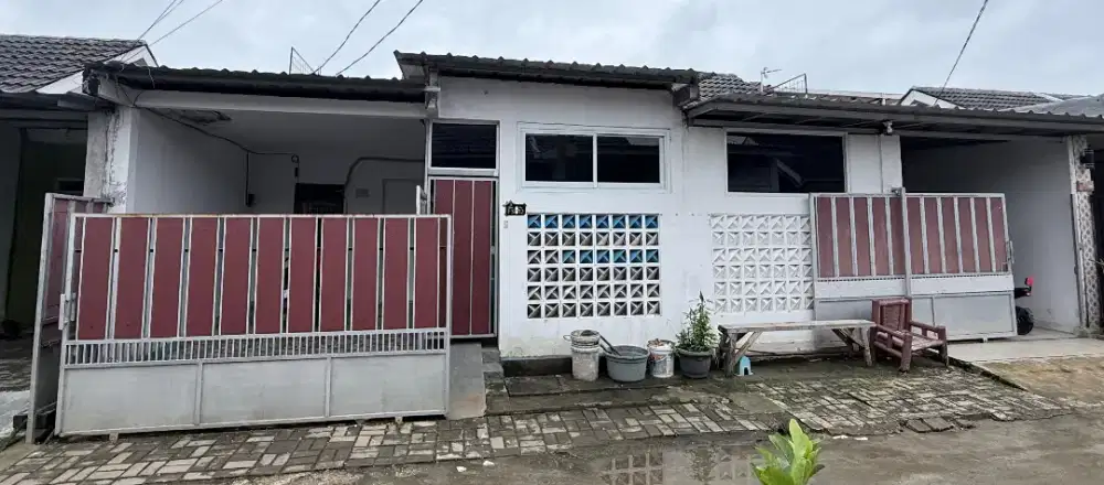 Jual rumah gandeng 2 rumah luas 120meter