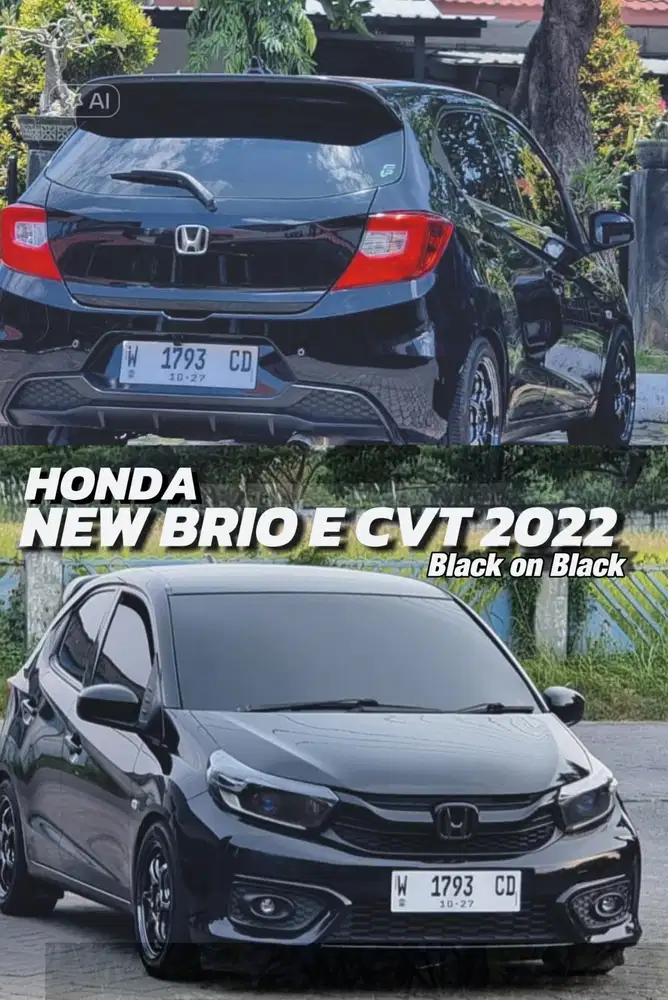 HONDA BRIO E CVT AT 2022 ‼️ MODIFIED GANTENG‼️