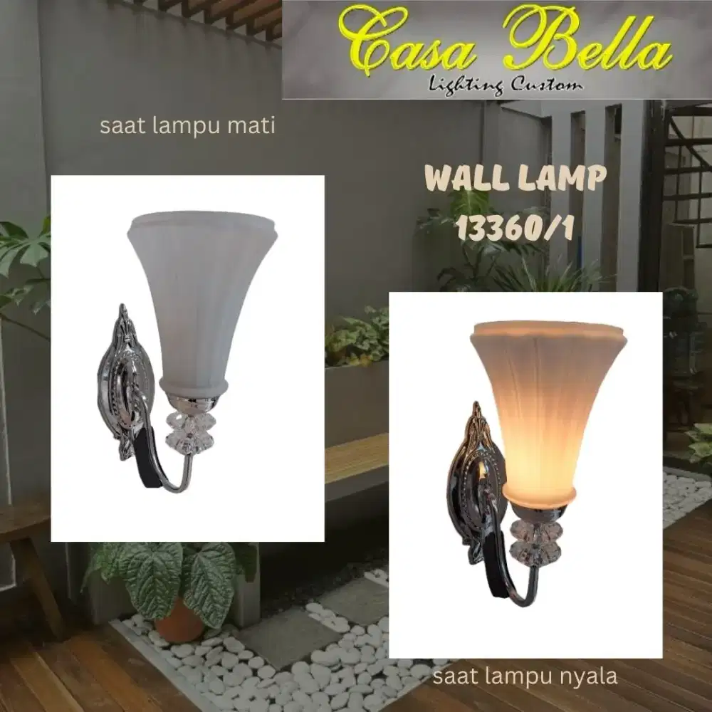 Lampu Dinding minimalis Putih