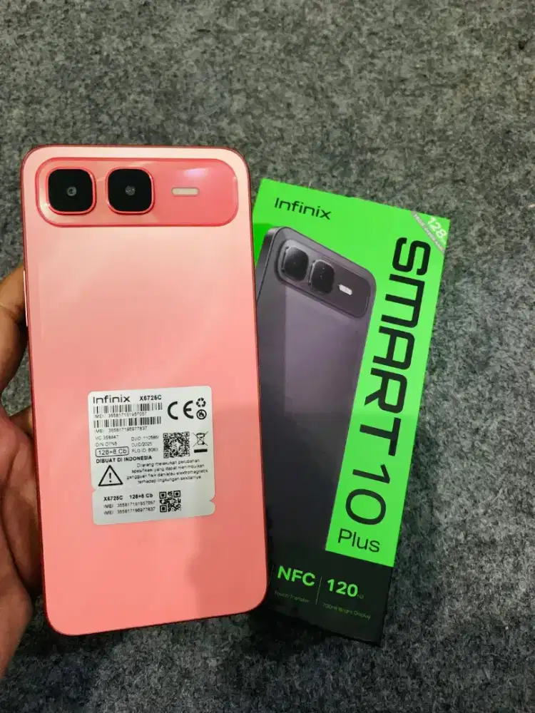 INFINIX SMART 10 PLUS 8+8/128GB FULLSET