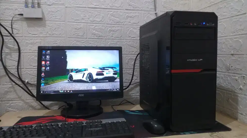 Komputer Lengkap Cocok Office Siap Pakai